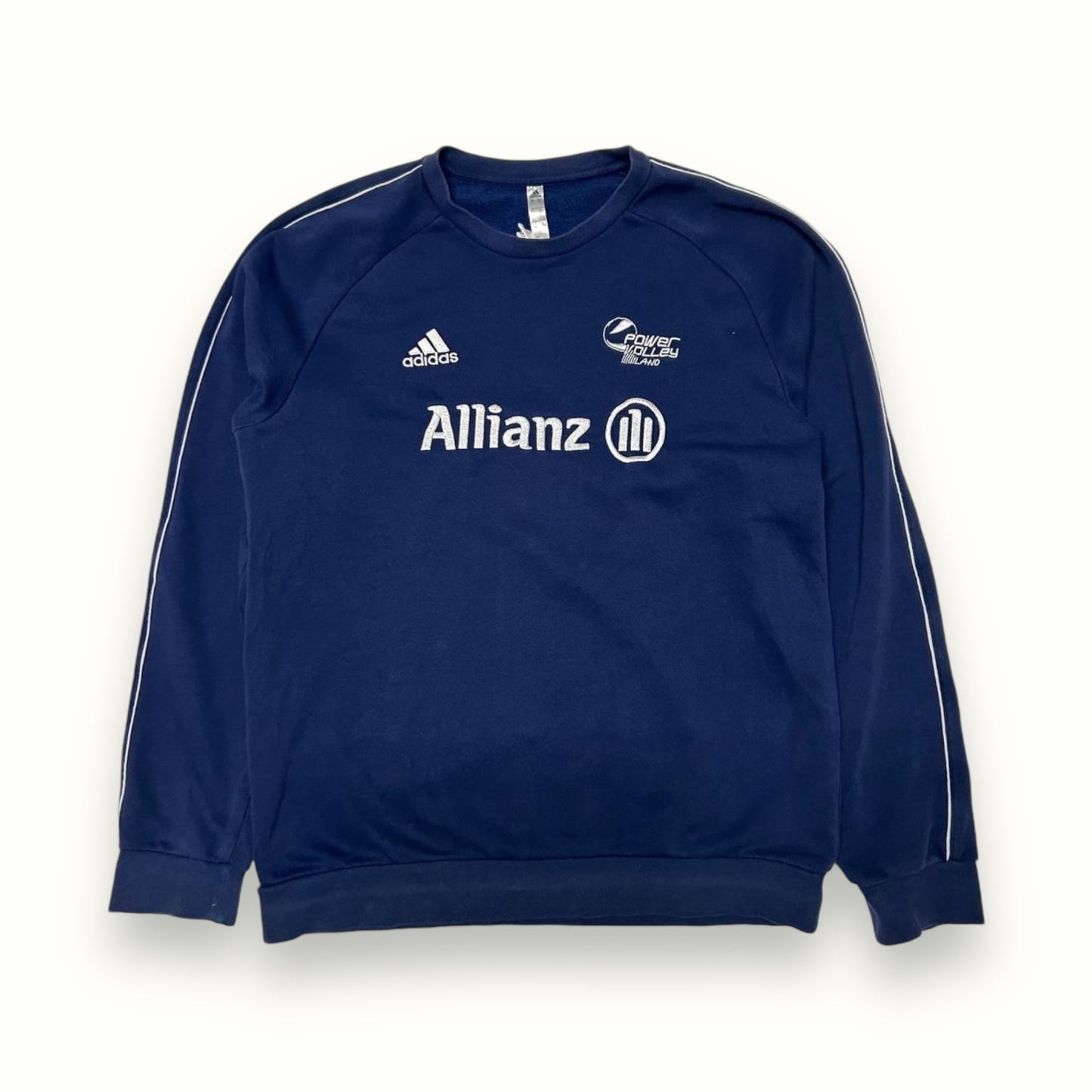 Vintage Adidas allianz sweatshirt navy