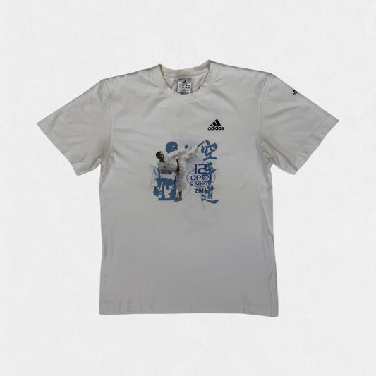 Adidas 2011 Karate graphic tee white