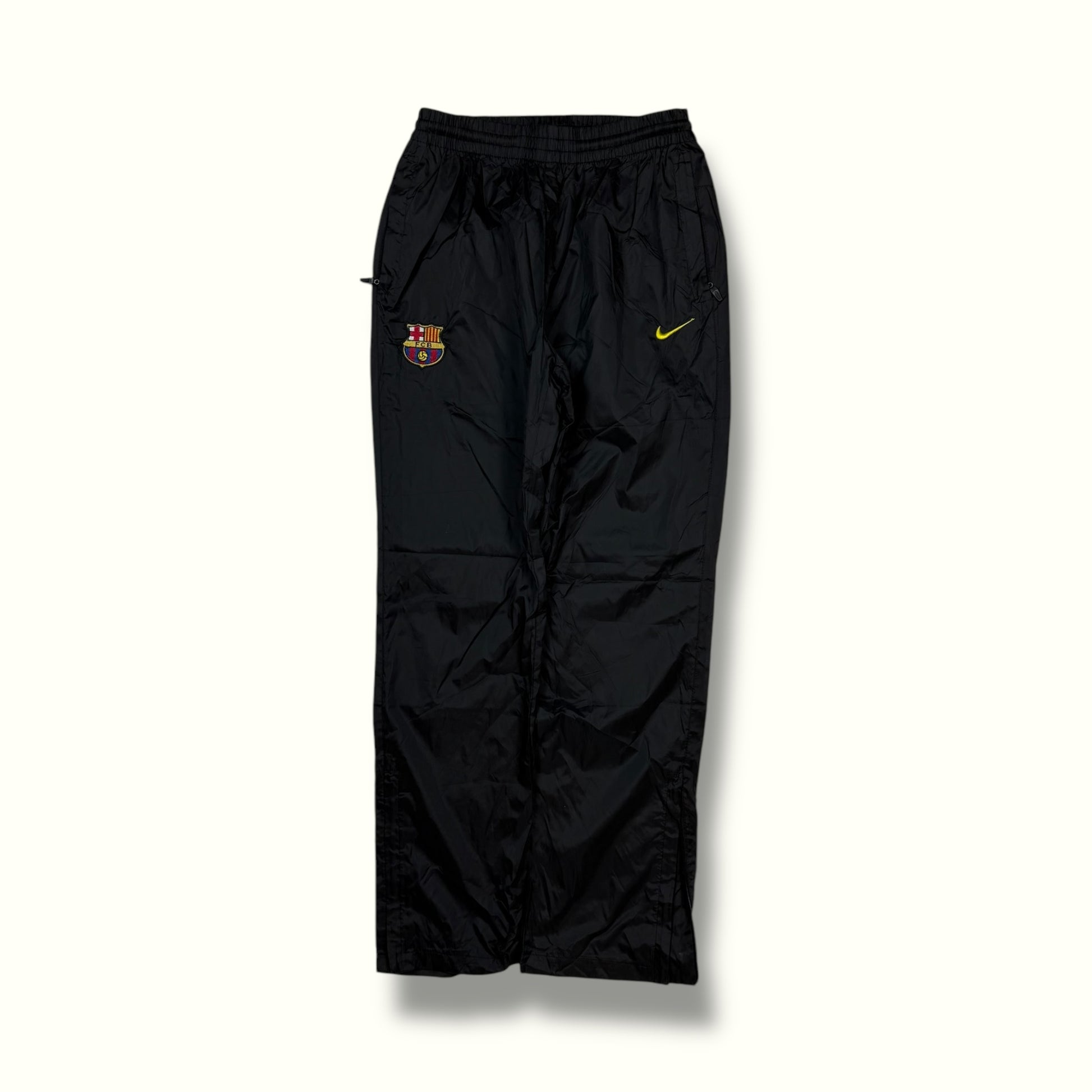 Nike Barcelona football track pants black