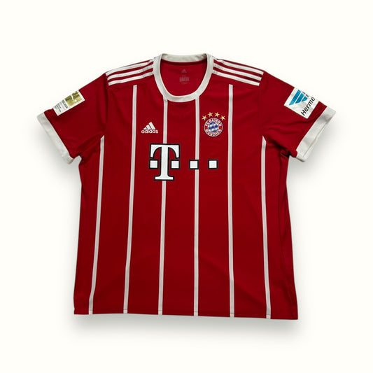 Bayern Munich adidas 2017-18 home football shirt