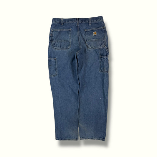 Carhartt FR carpenter jeans blue baggy fit