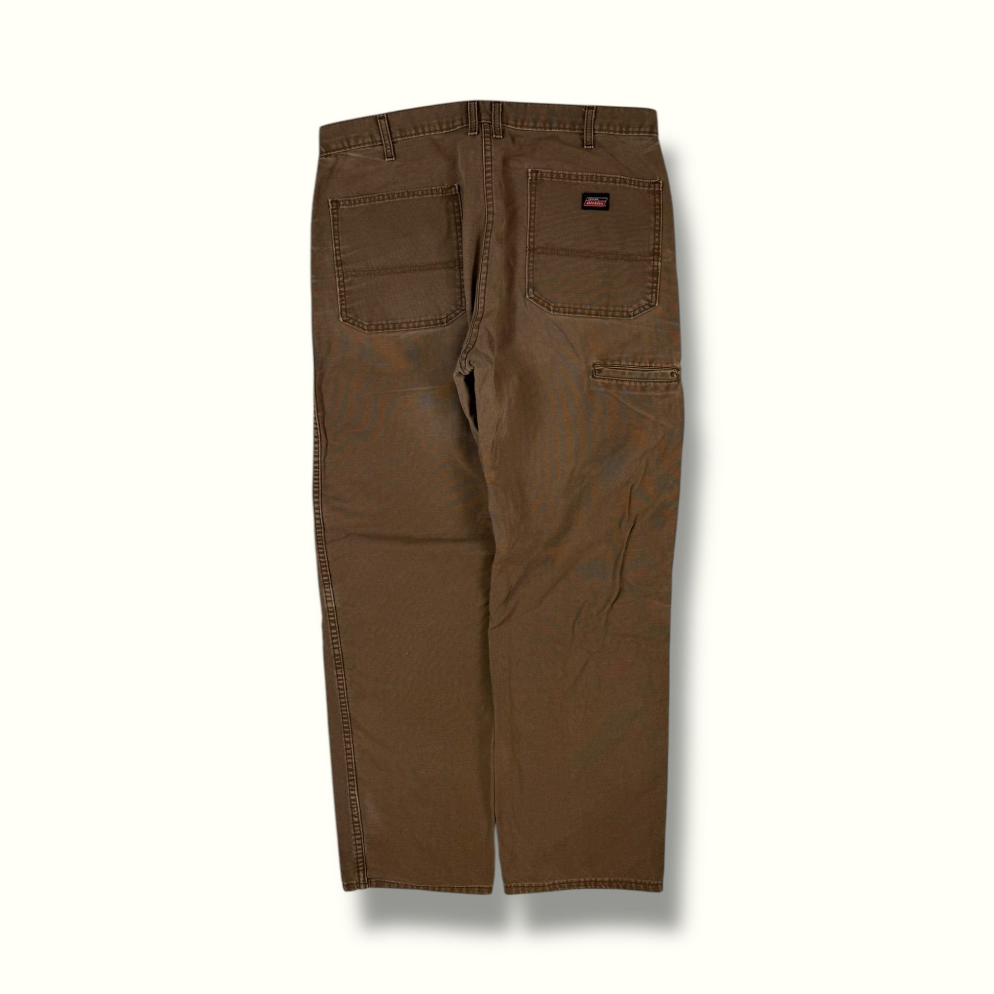 Dickies baggy carpenter pants brown