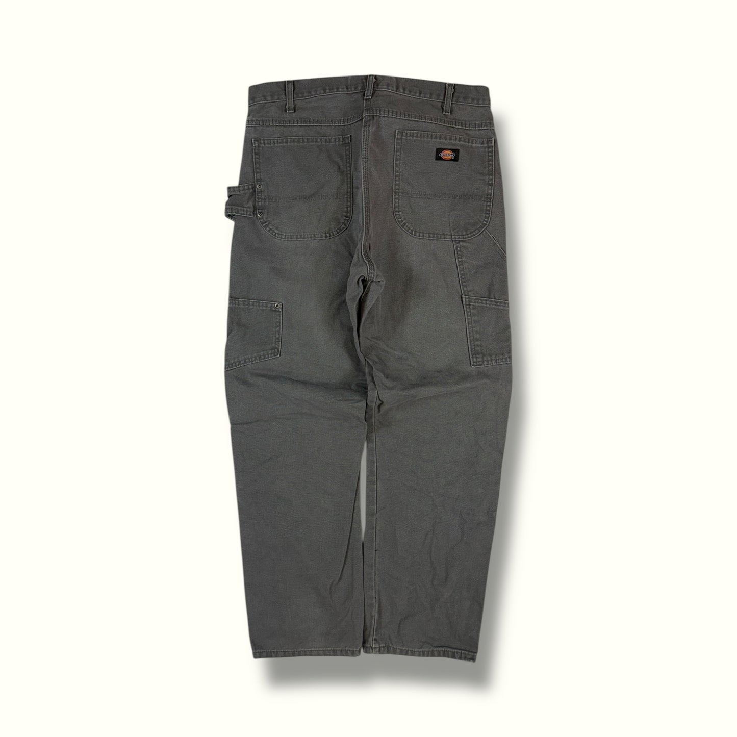 Grey Dickies baggy carpenter pants workwear trousers