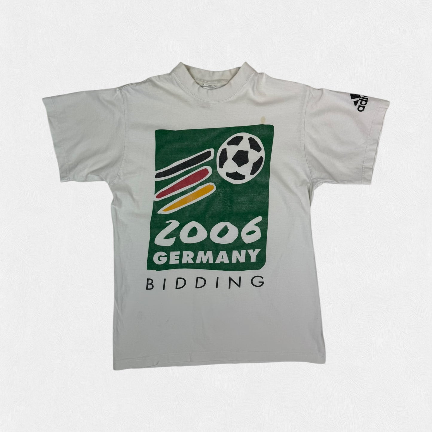 Vintage 2006 adidas world cup tee white