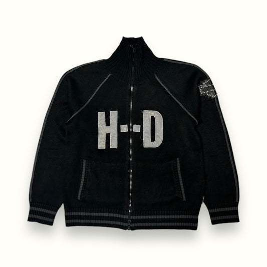 Harley Davidson knit sweater full zip