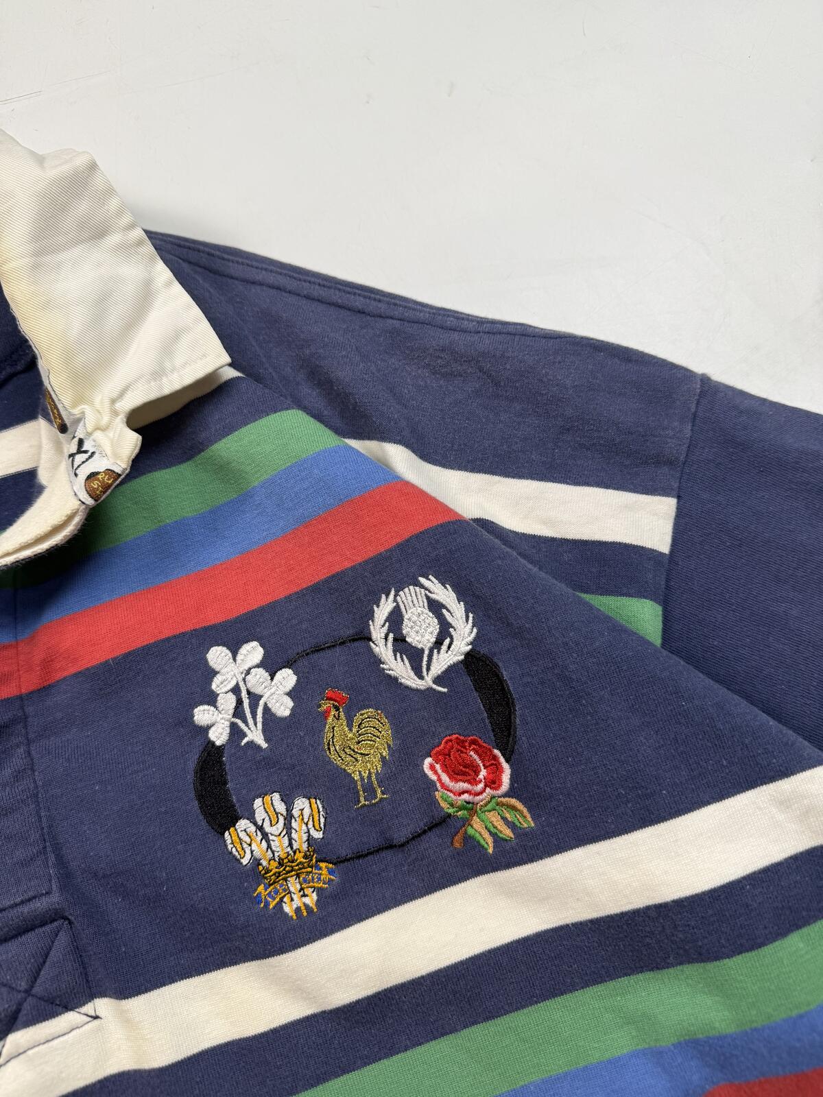 Vintage 90s 5 Nations rugby union shirt (XXL)