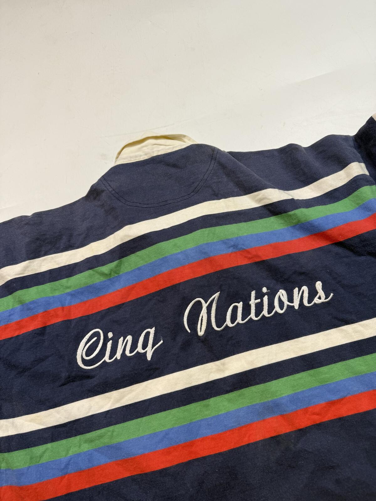 Vintage 90s 5 Nations rugby union shirt (XXL)