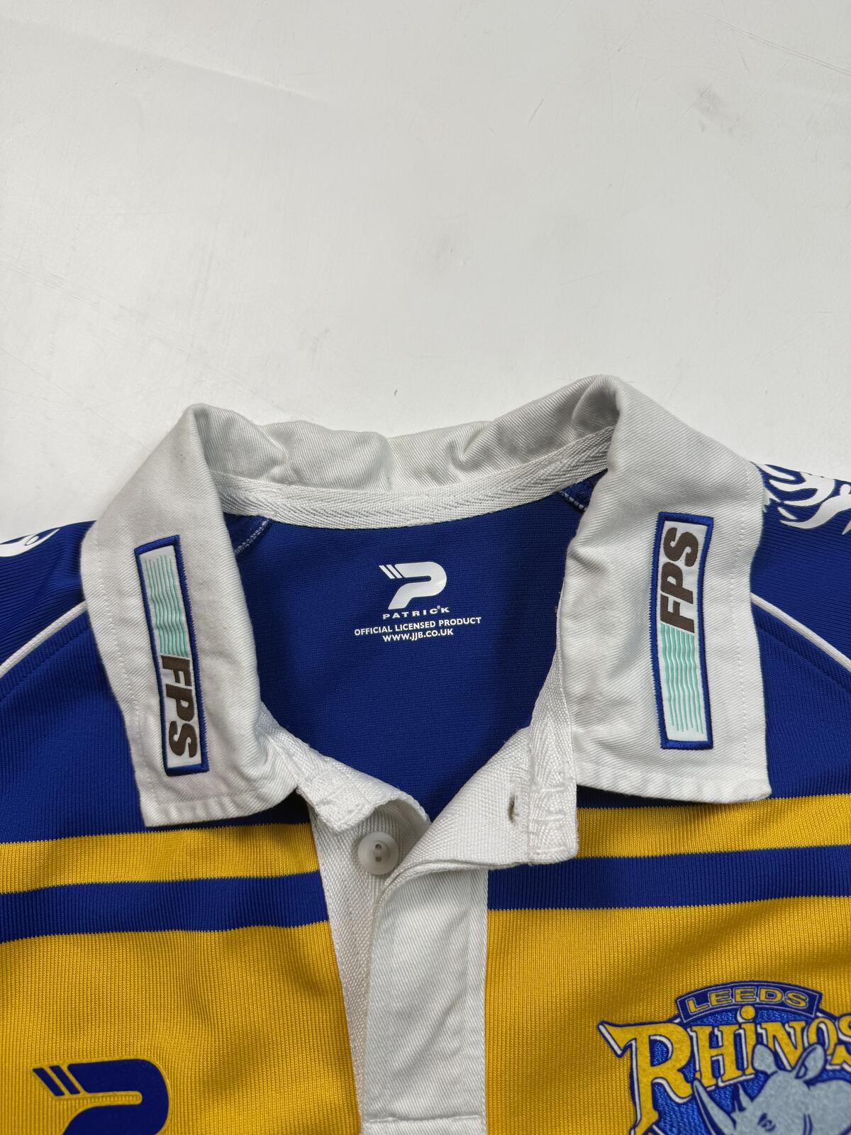 Vintage Leeds Rhinos 2005/06 Patrick rugby league shirt (L)