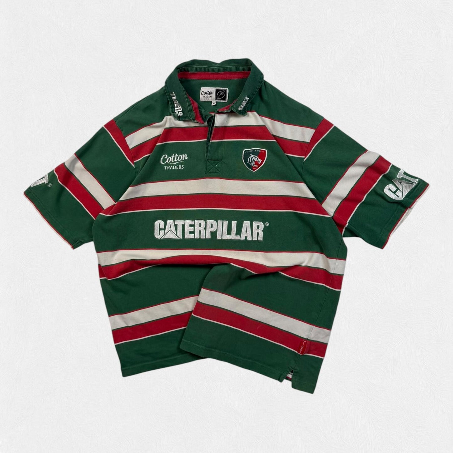 Leicester Tigers 2009/10 Cotton Traders rugby shirt (XL)