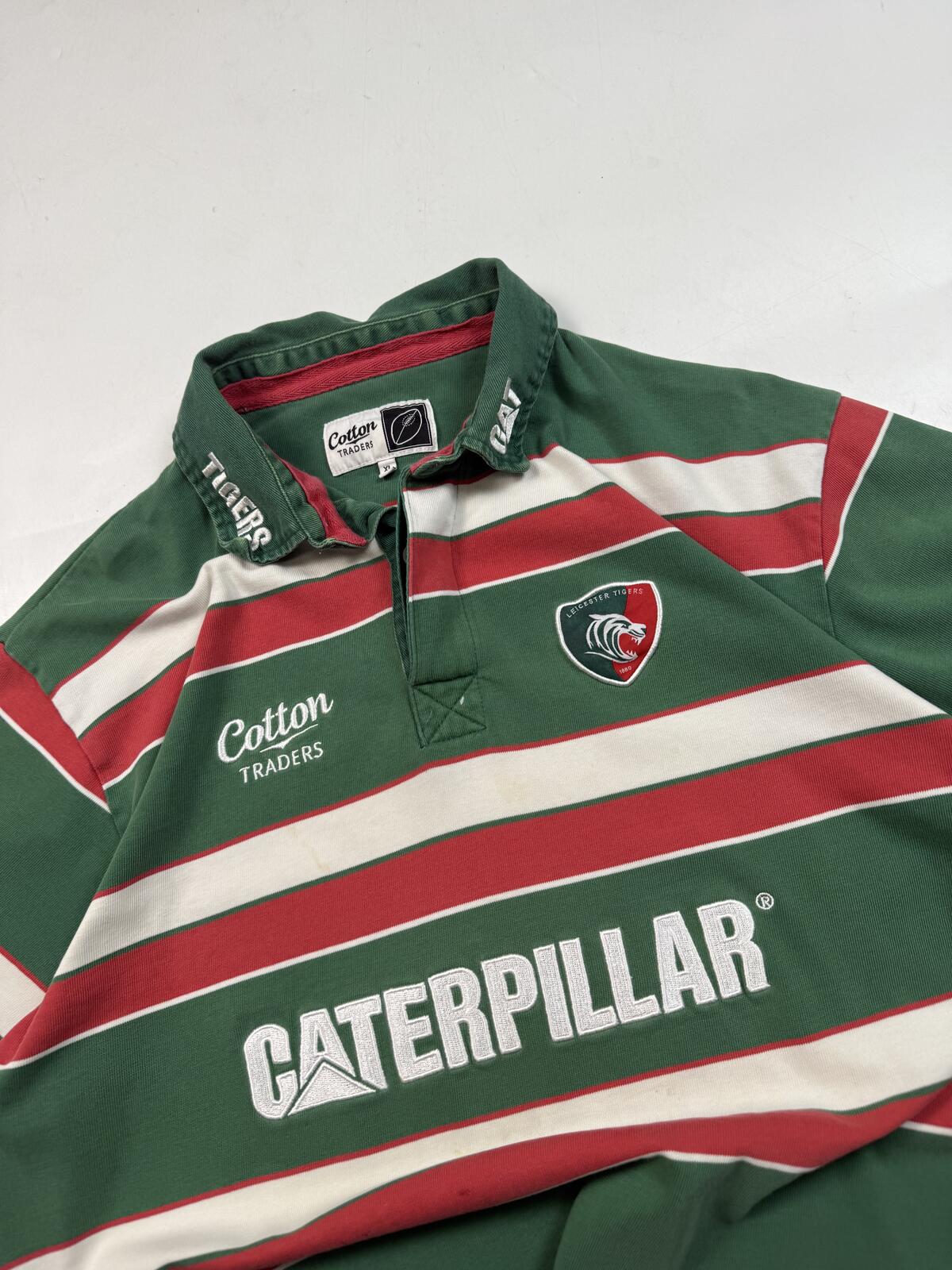 Leicester Tigers 2009/10 Cotton Traders rugby shirt (XL)