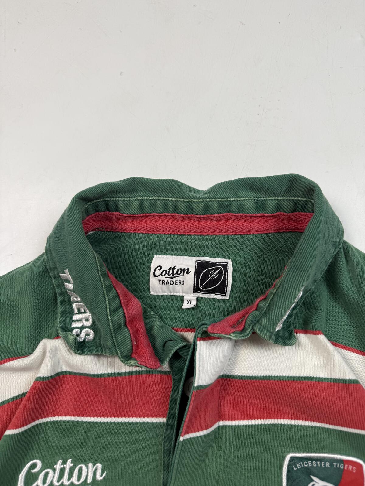 Leicester Tigers 2009/10 Cotton Traders rugby shirt (XL)