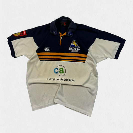 Vintage Brumbies 2001/02 Canterbury rugby shirt (M)