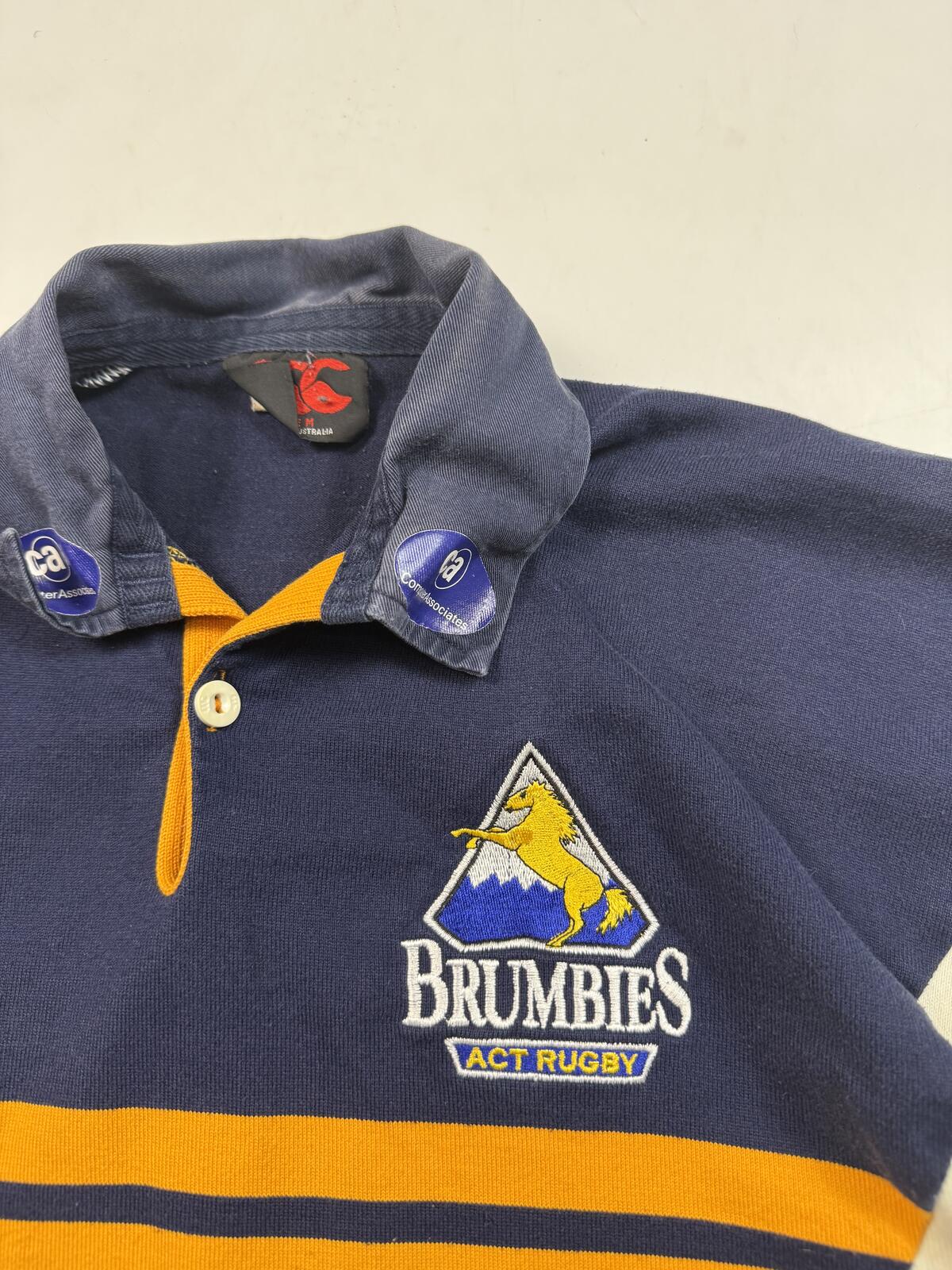 Vintage Brumbies 2001/02 Canterbury rugby shirt (M)