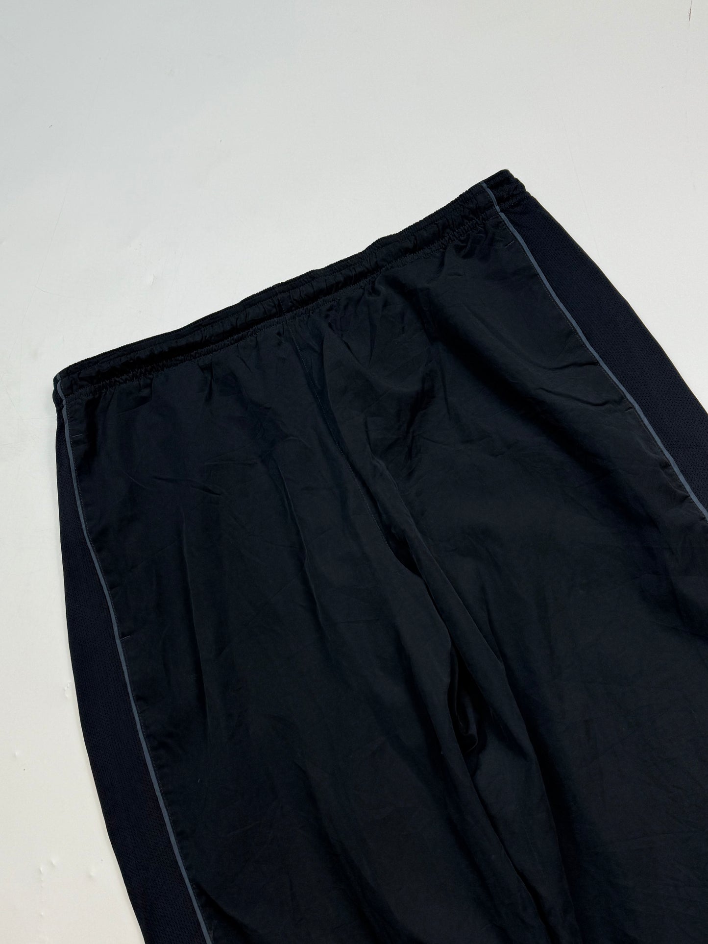 Vintage Reebok side stripe baggy track pants (M)
