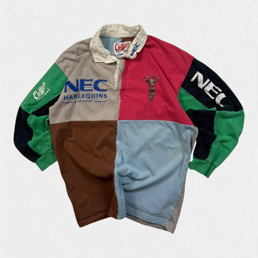 Vintage Harlequins 1997-99 Cotton Traders rugby union shirt (L)