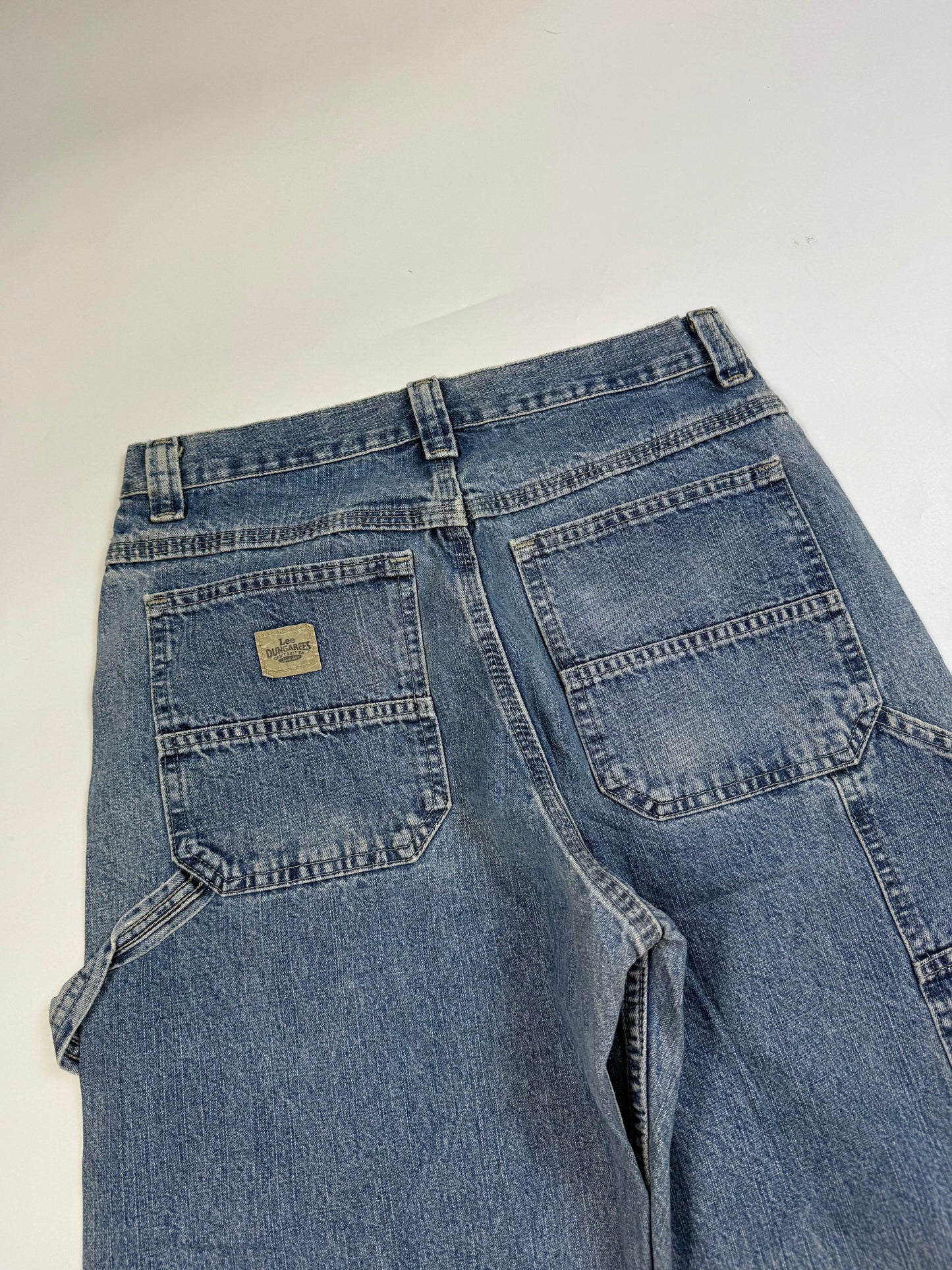 Lee dungarees baggy carpenter jeans (W28)