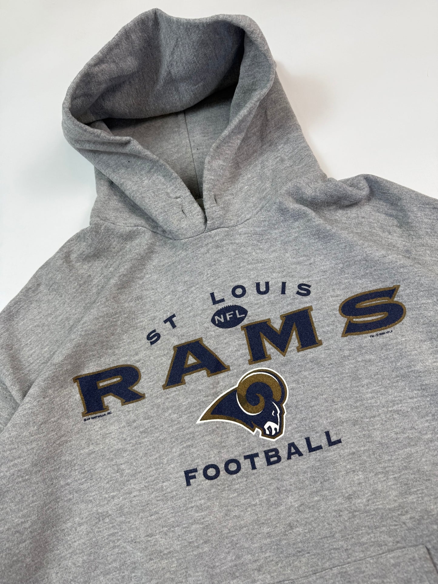 Vintage Lee sport St Louis Rams NFL spell out hoodie (L)