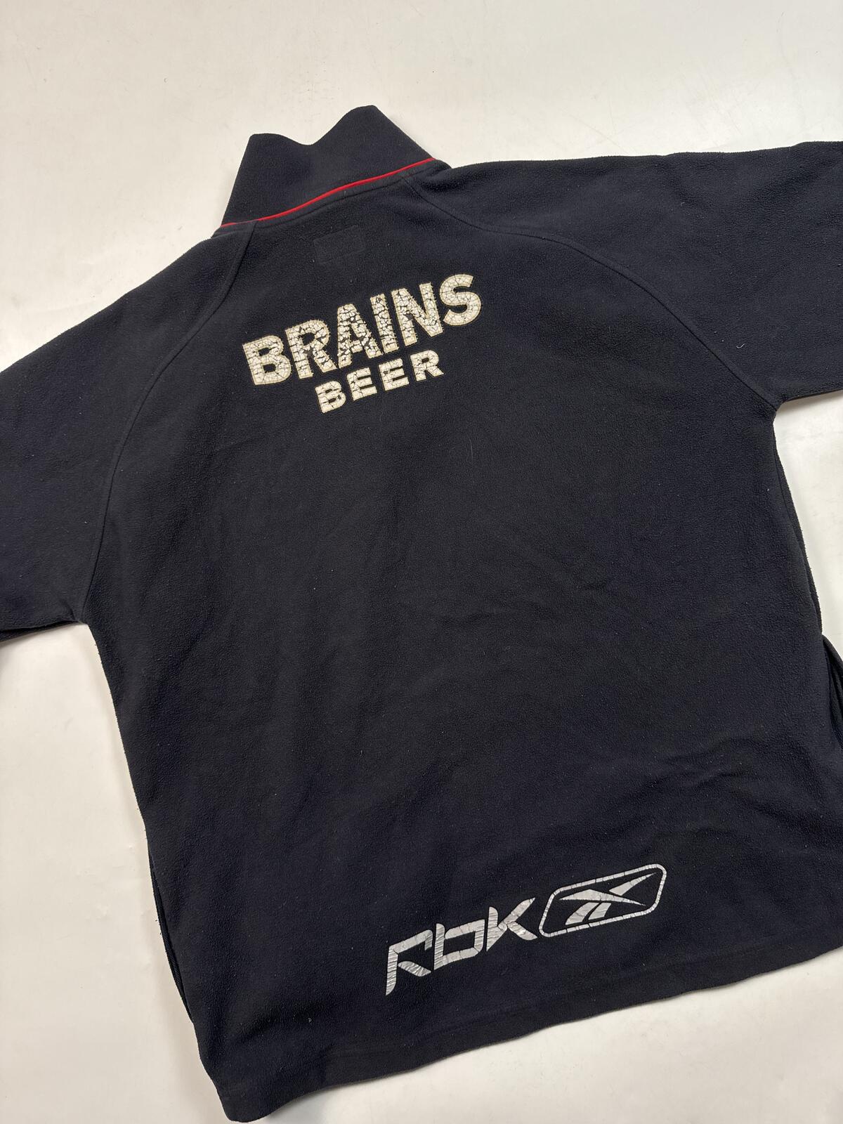Vintage Wales rugby union 2005-07 Reebok 1/4 zip fleece (XL)