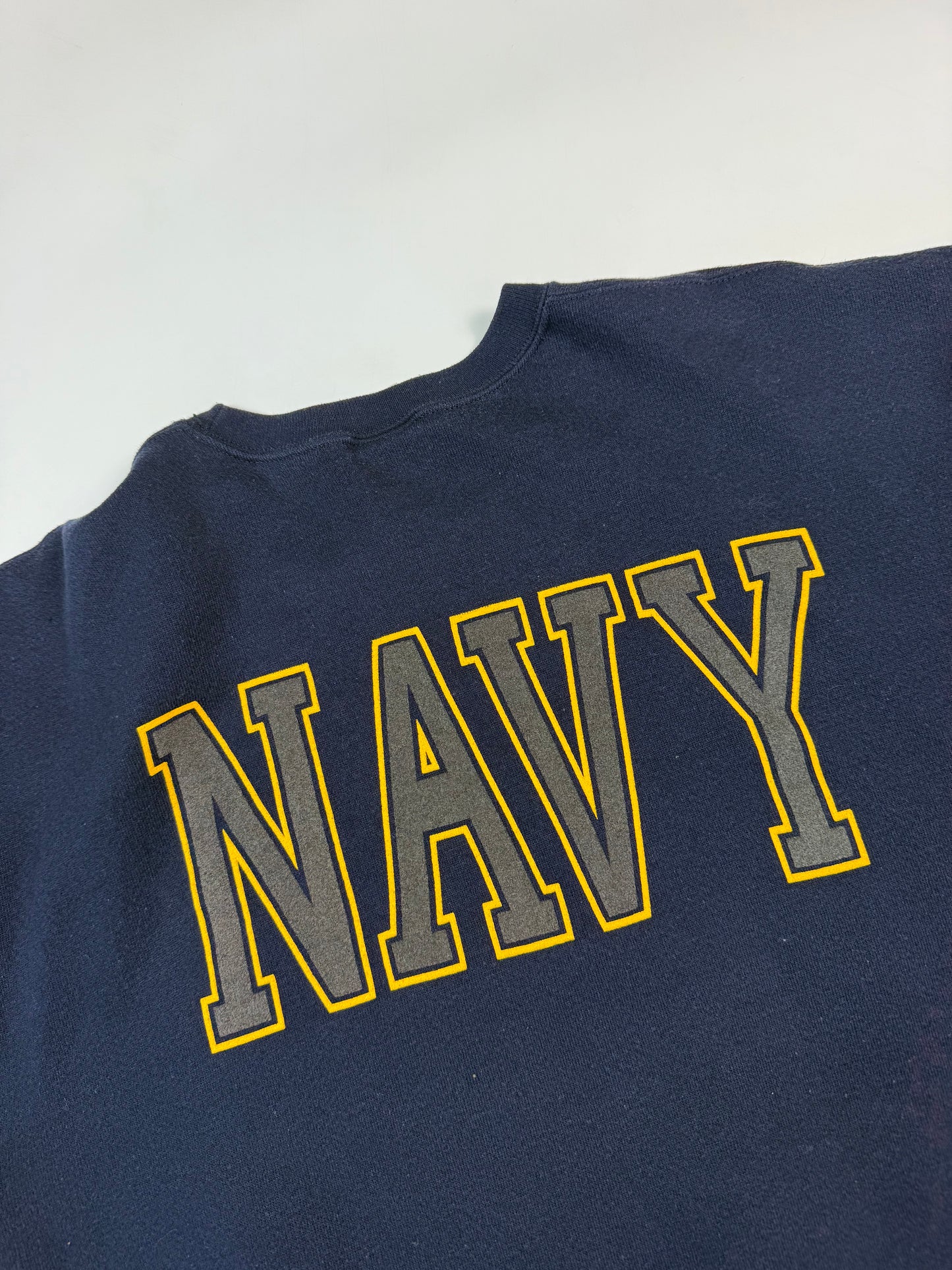 Vintage United States navy Soffe graphic sweatshirt (L)