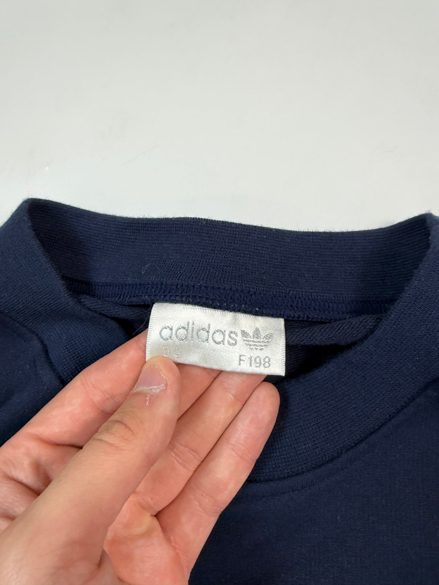 Vintage 90s Adidas originals colour block sweatshirt (XL)