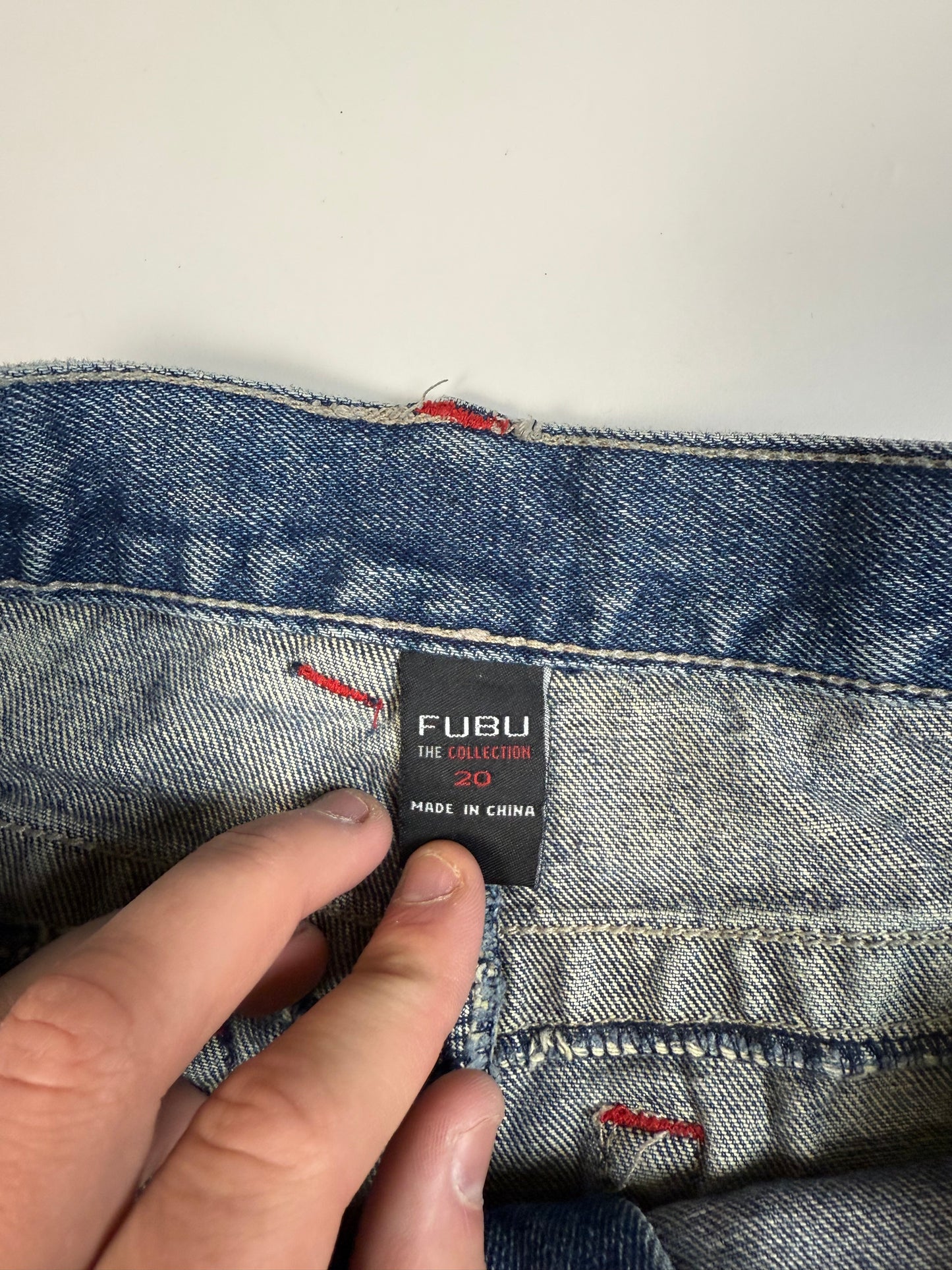 Vintage FUBU baggy carpenter jeans (W30)