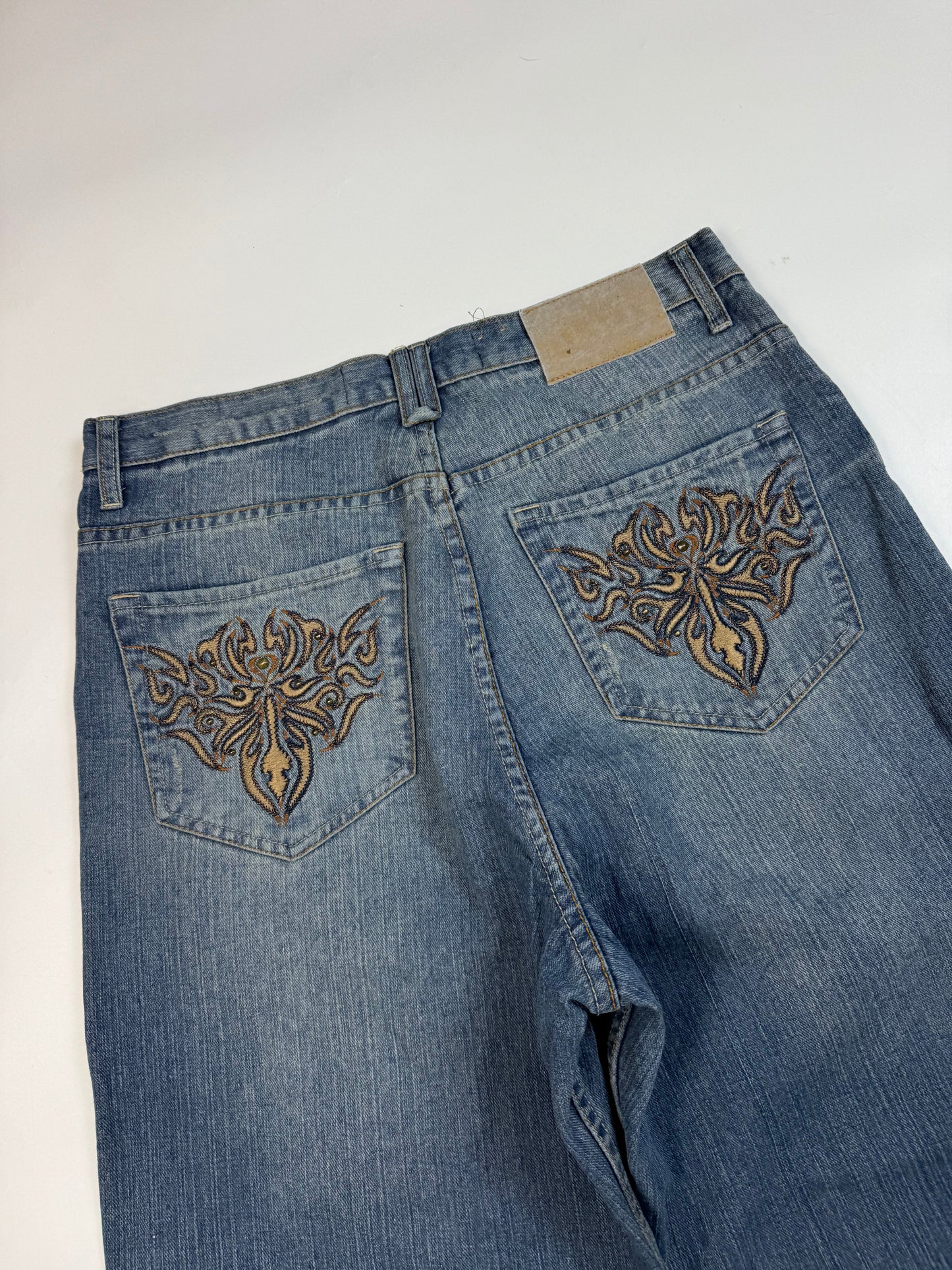 Vintage Y2K Brooklyn Xpress baggy jeans (W34)