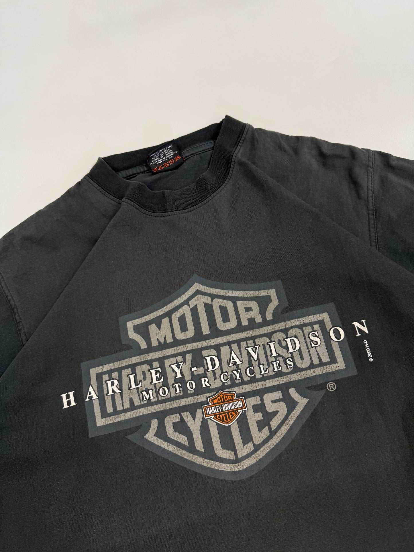Vintage Harley Davidson motorcycles graphic tee (S)