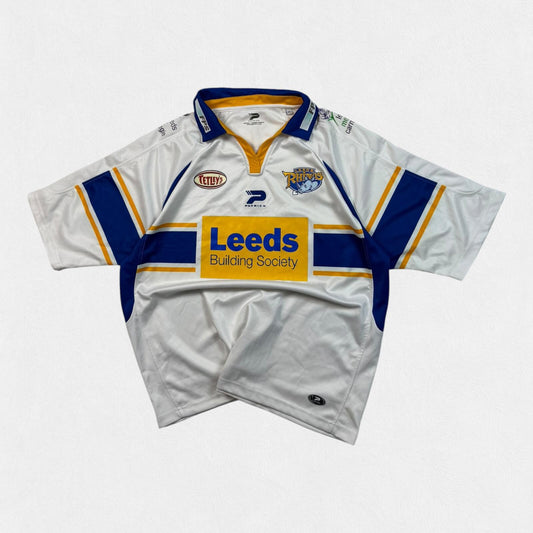 Vintage Leeds Rhinos 2007 Patrick away rugby league shirt (3XL)