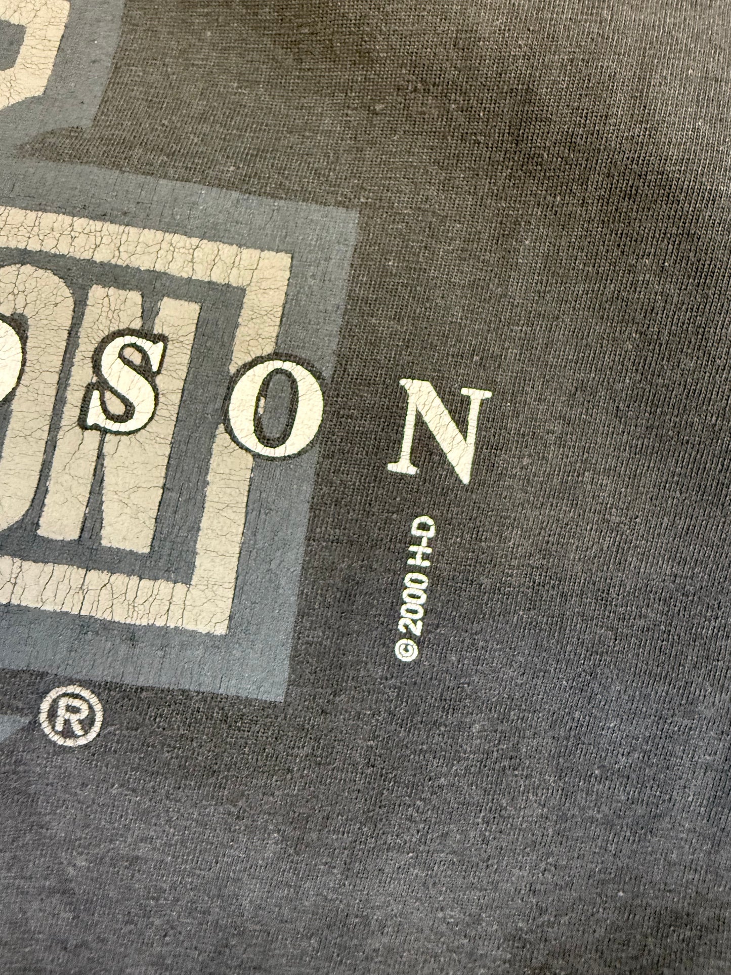 Vintage Harley Davidson motorcycles graphic tee (S)