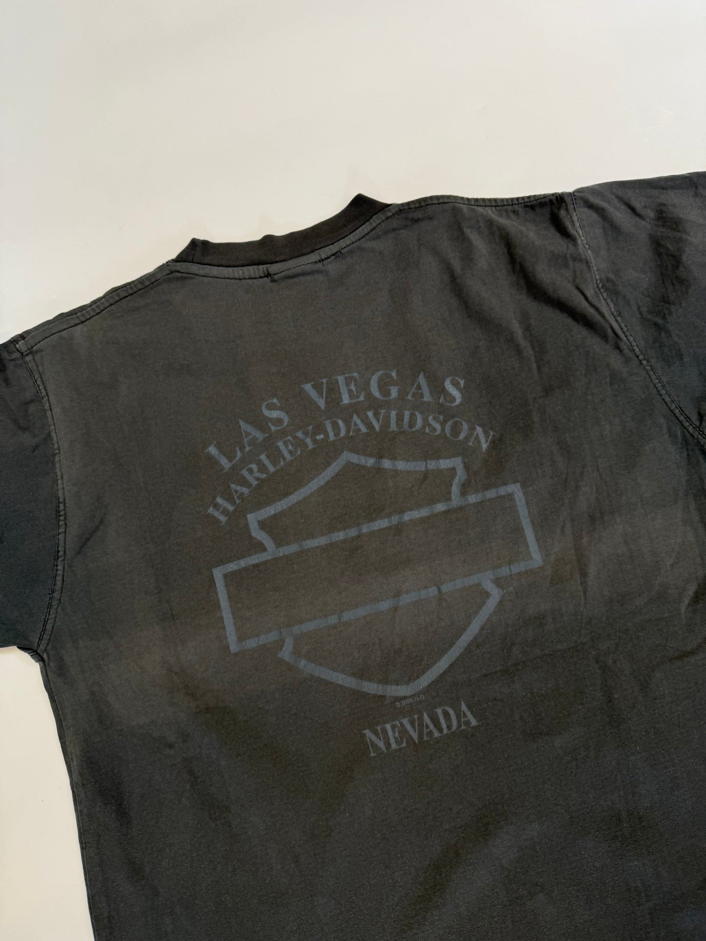 Vintage Harley Davidson motorcycles graphic tee (S)