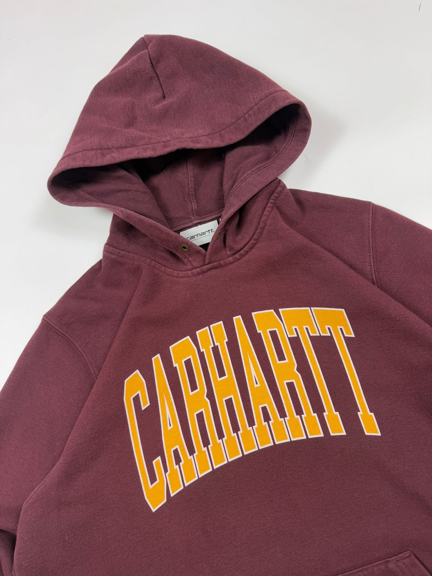 Carhartt spell out hoodie (M)