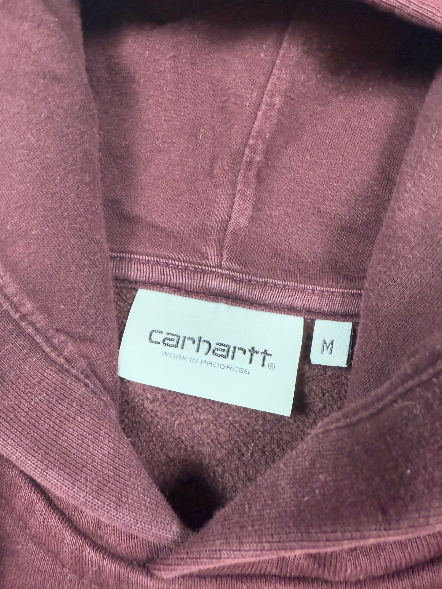 Carhartt spell out hoodie (M)