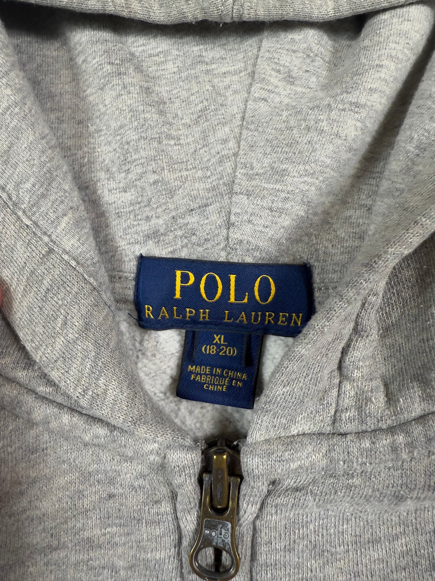 Polo Ralph Lauren full zip hoodie (S)