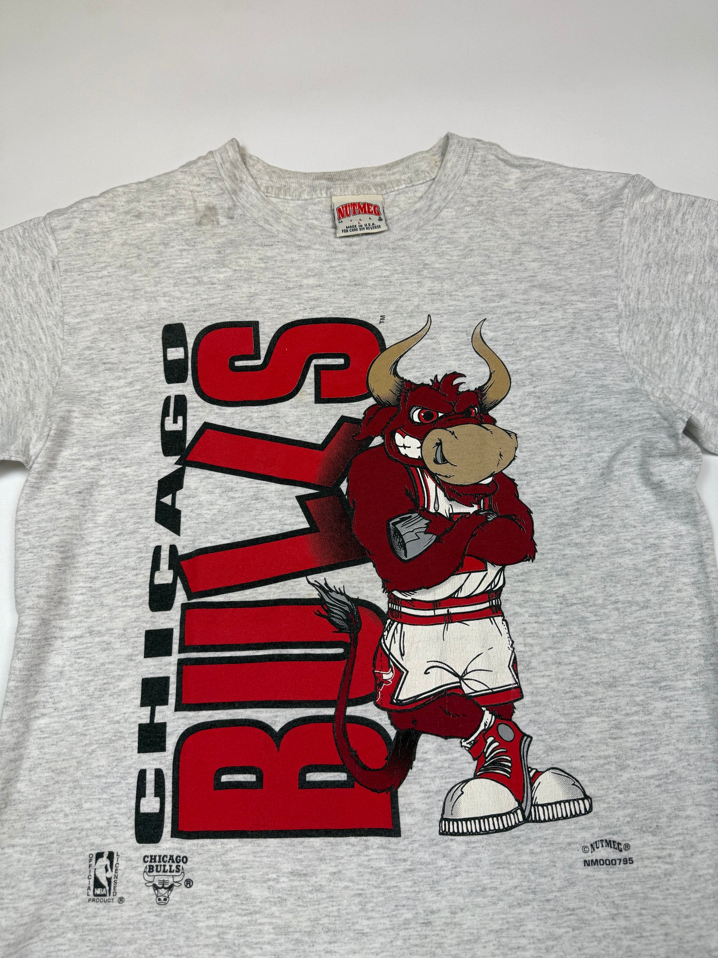 Vintage 90s Nutmeg Chicago Bulls graphic tee (S)