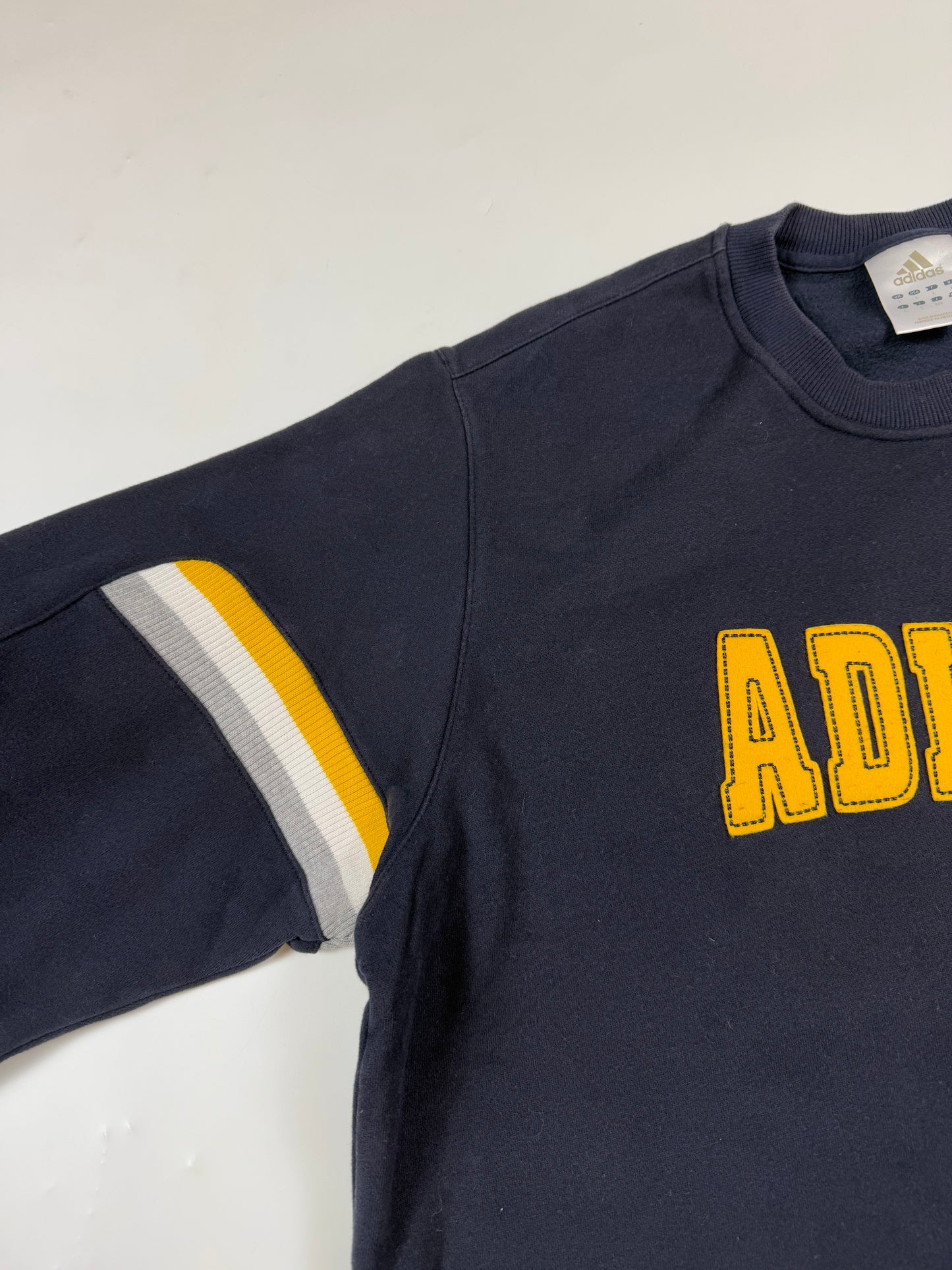 Vintage Adidas spell out sweatshirt (L)