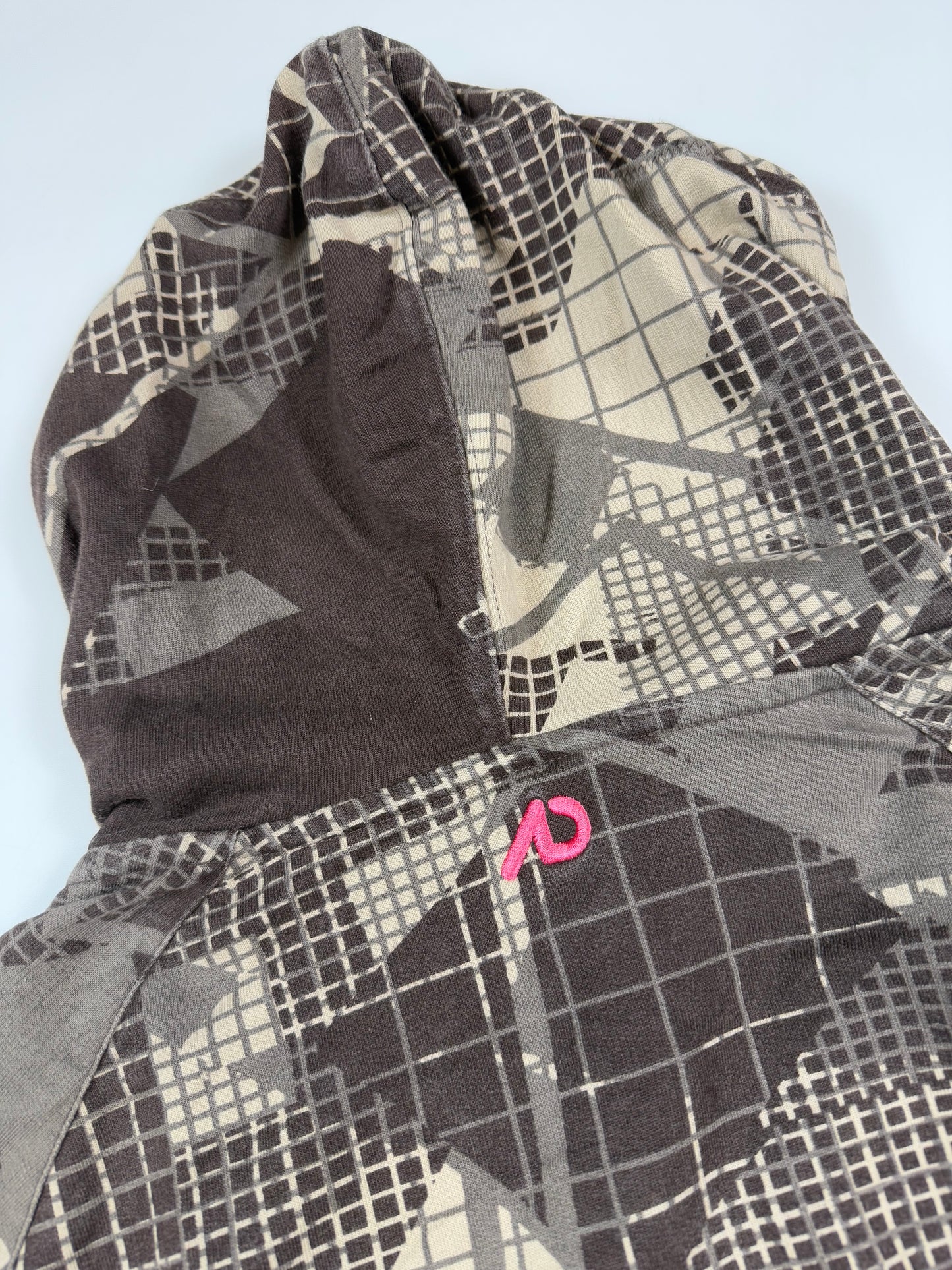 Vintage Nike abstract full zip hoodie (M)