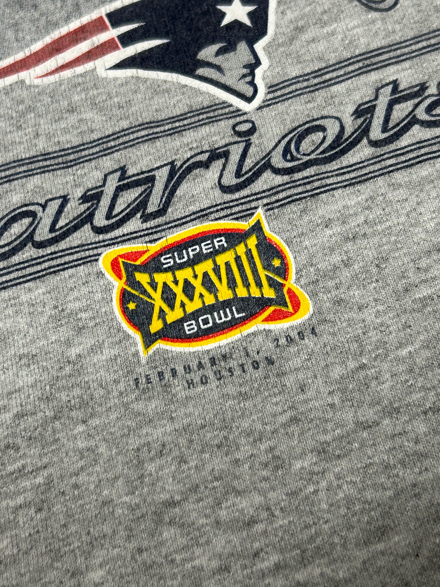 Vintage New England patriots champions tee (M)