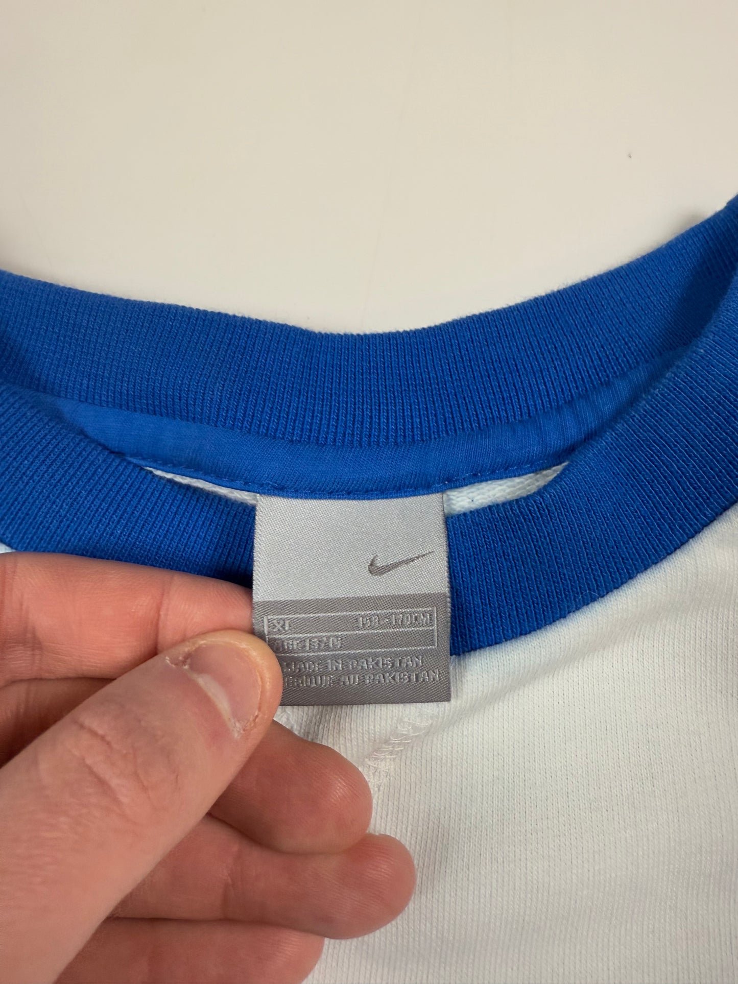 Vintage Nike spell out sweatshirt (S)