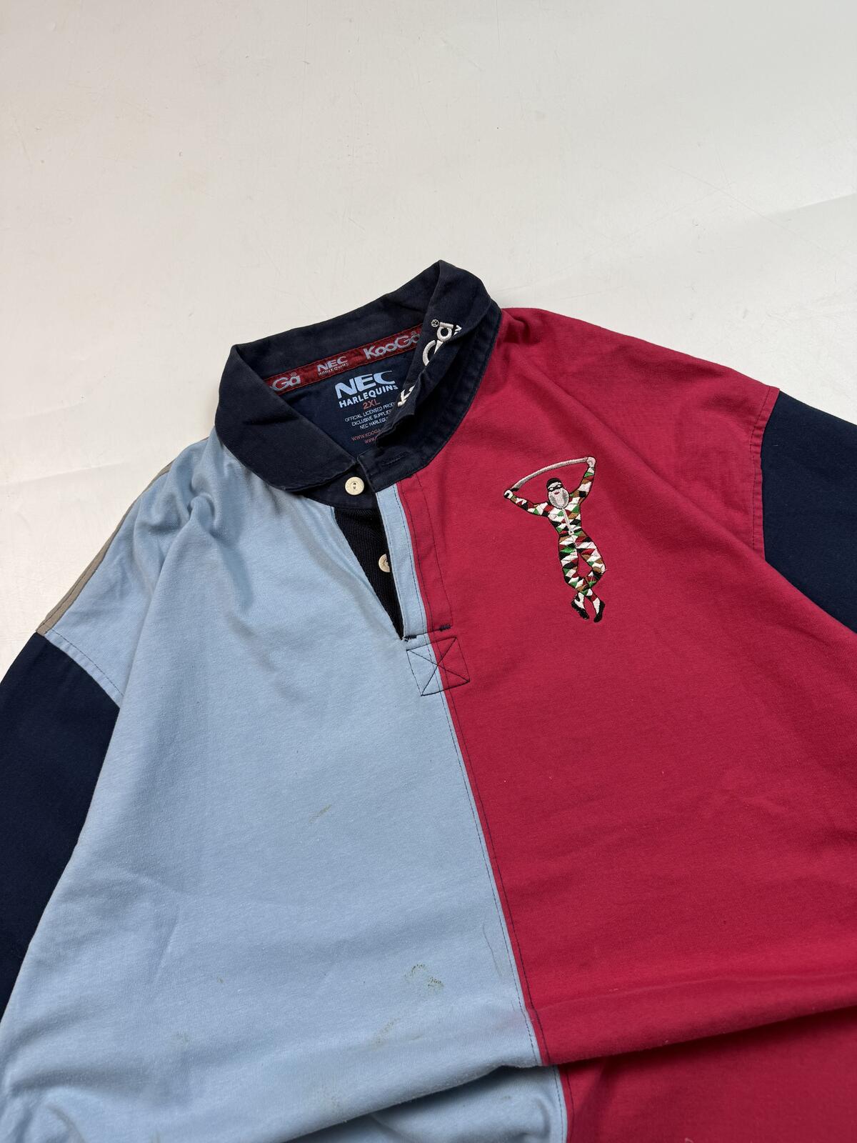 Vintage 2000s Harlequins Kooga supporters rugby shirt (XXL)