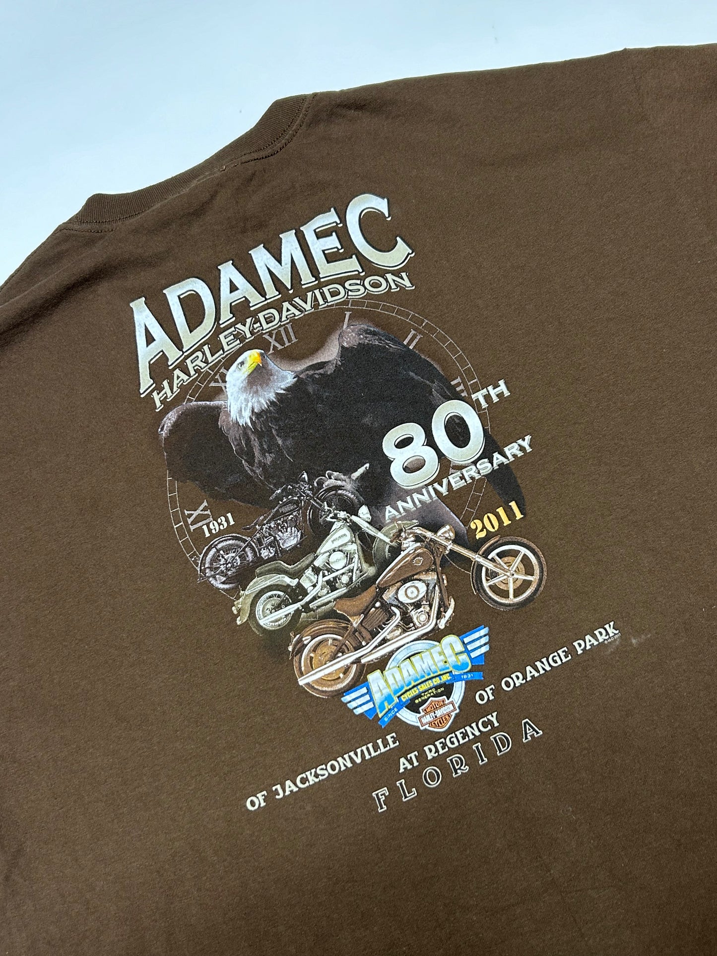 Harley Davidson 80th anniversary graphic tee (XL)