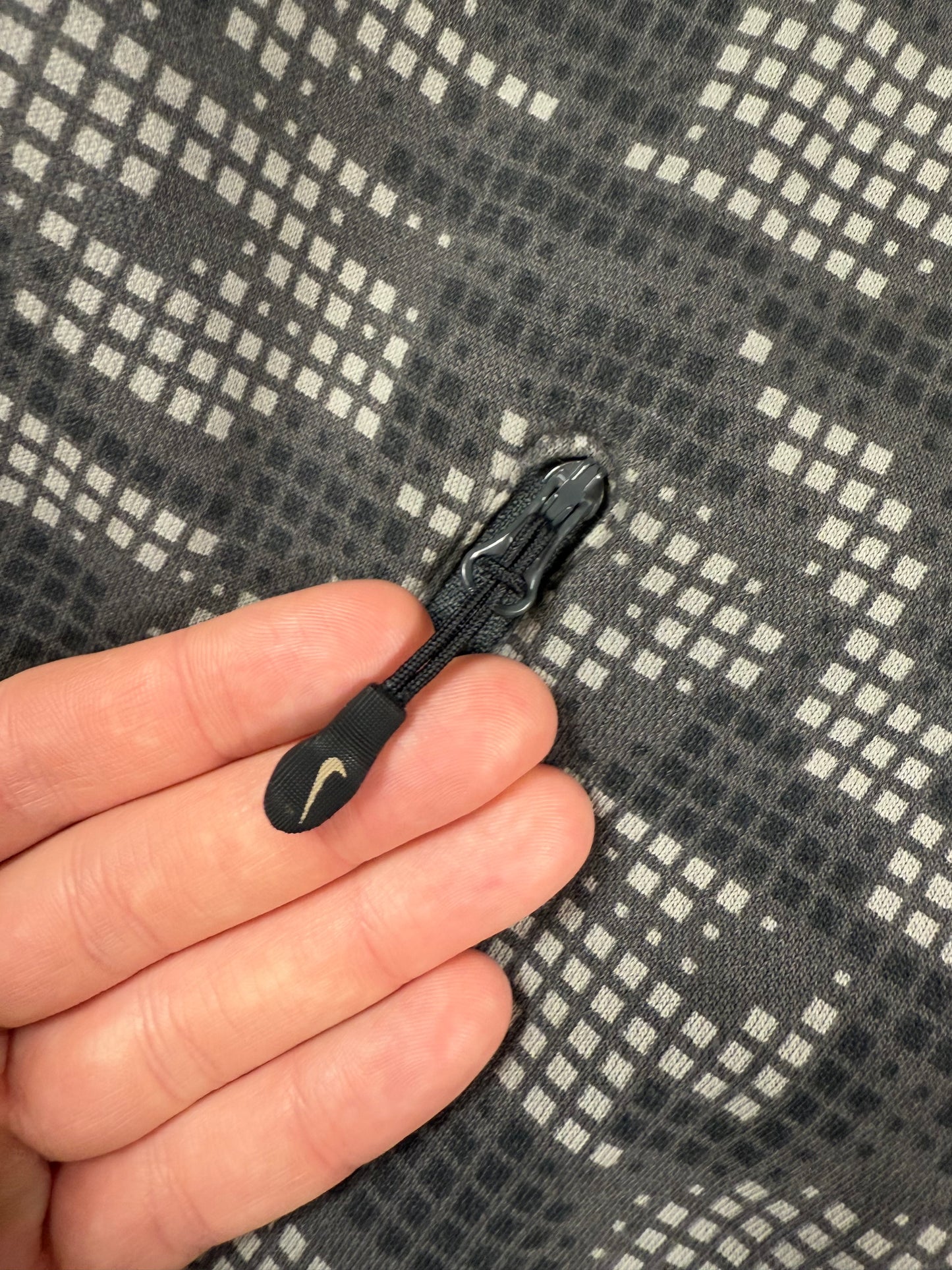 Nike digi camo full zip hoodie (L)