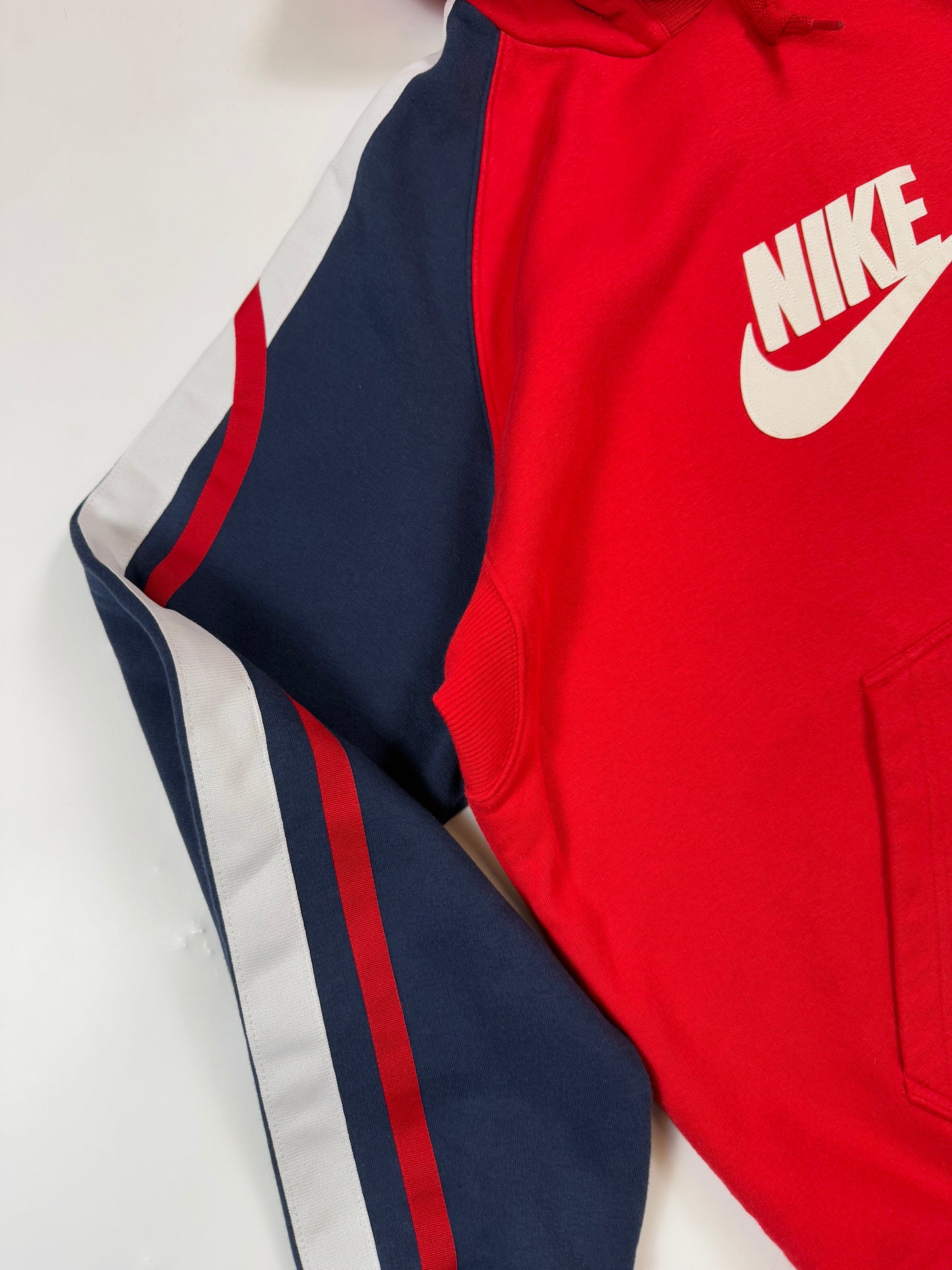 Vintage Nike spell out hoodie (L)