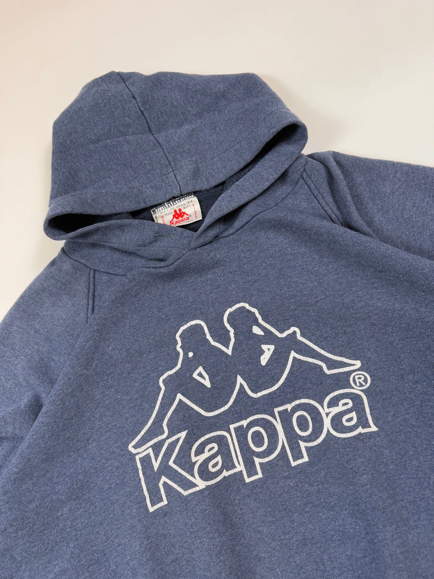 Vintage 90s Kappa centre logo hoodie (M)