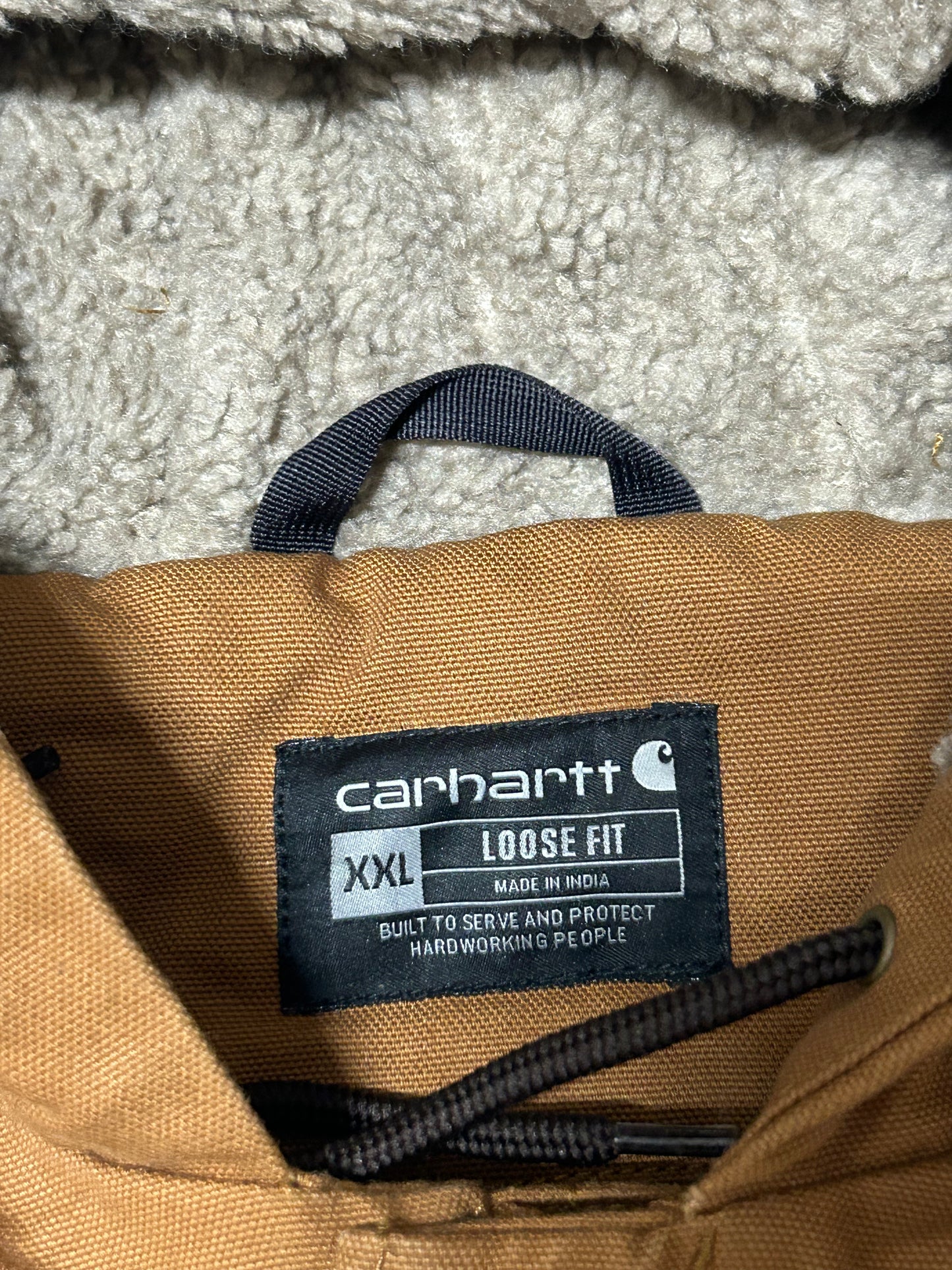 Carhartt Bartlett hooded utility workwear jacket (XXL)