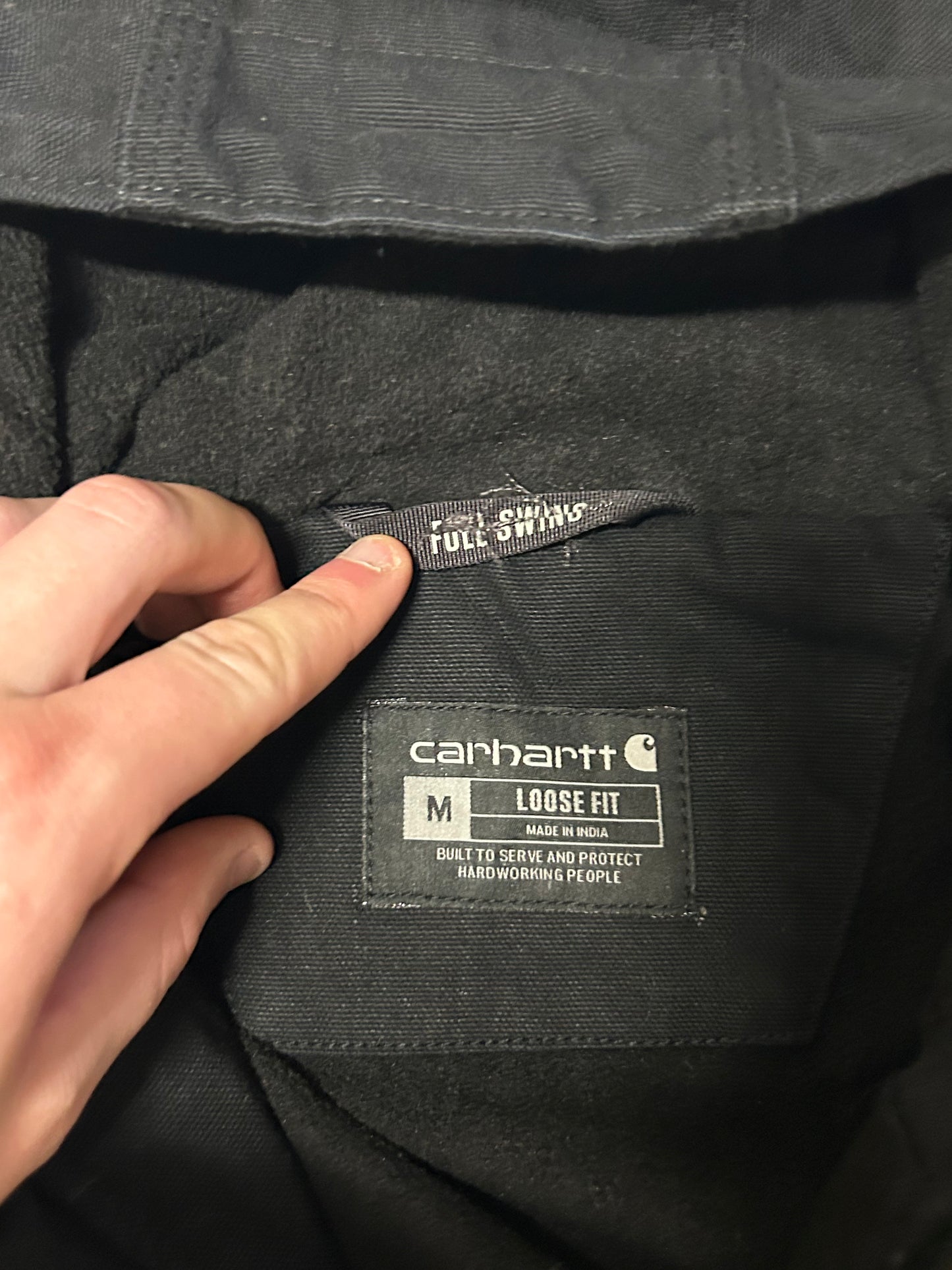 Carhartt full swing active hooded jacket (M)