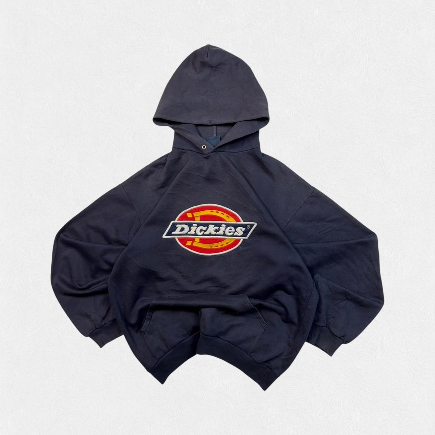 Vintage 90s Dickies centre logo hoodie (L)