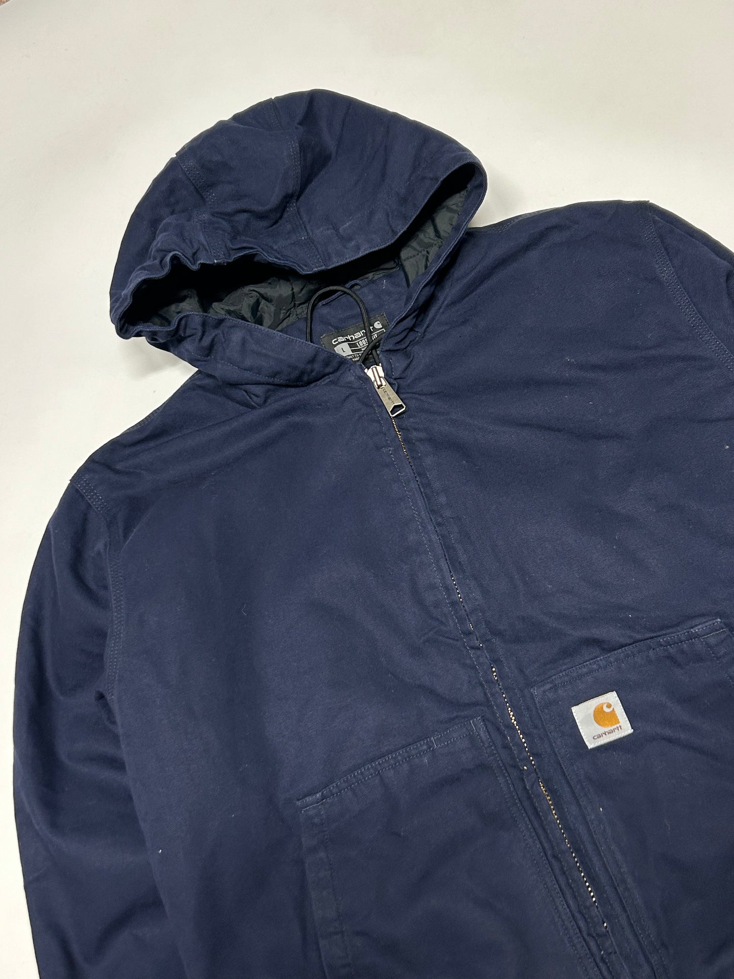 Carhartt active hooded workwear jacket (L)