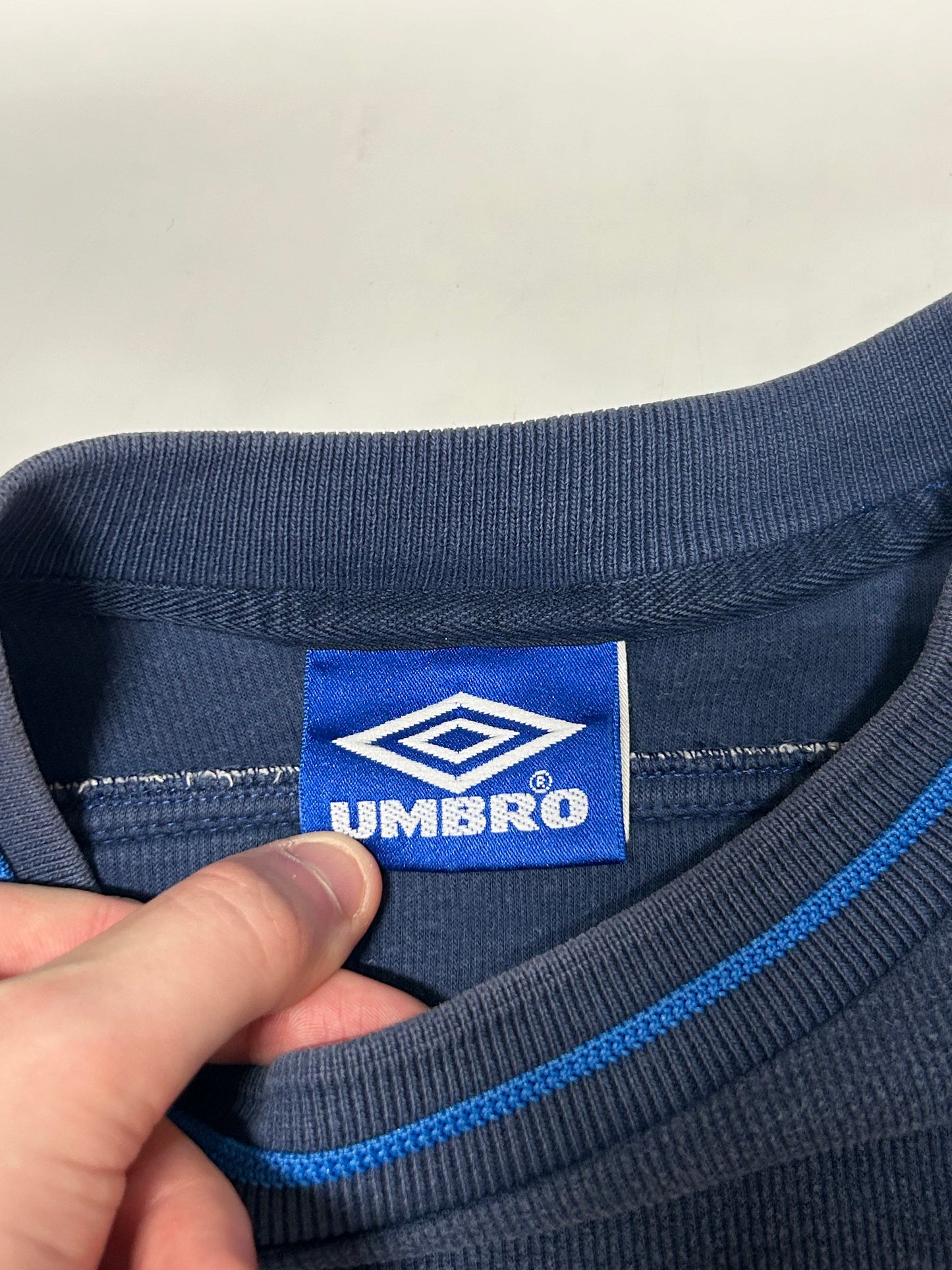 Vintage 90s England Umbro football sweatshirt (XXL)