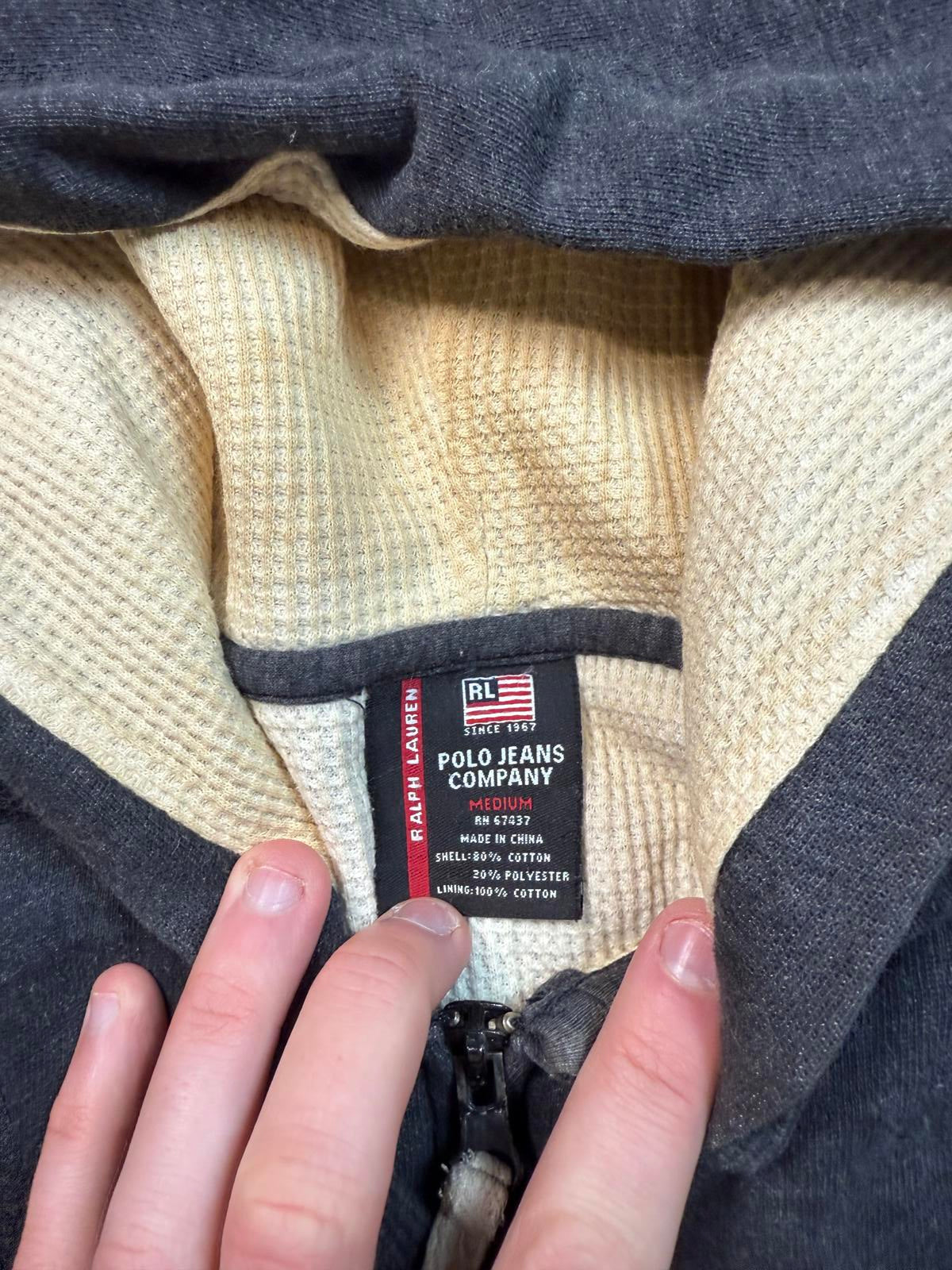 Vintage Ralph Lauren polo jeans co zip up hoodie (M)