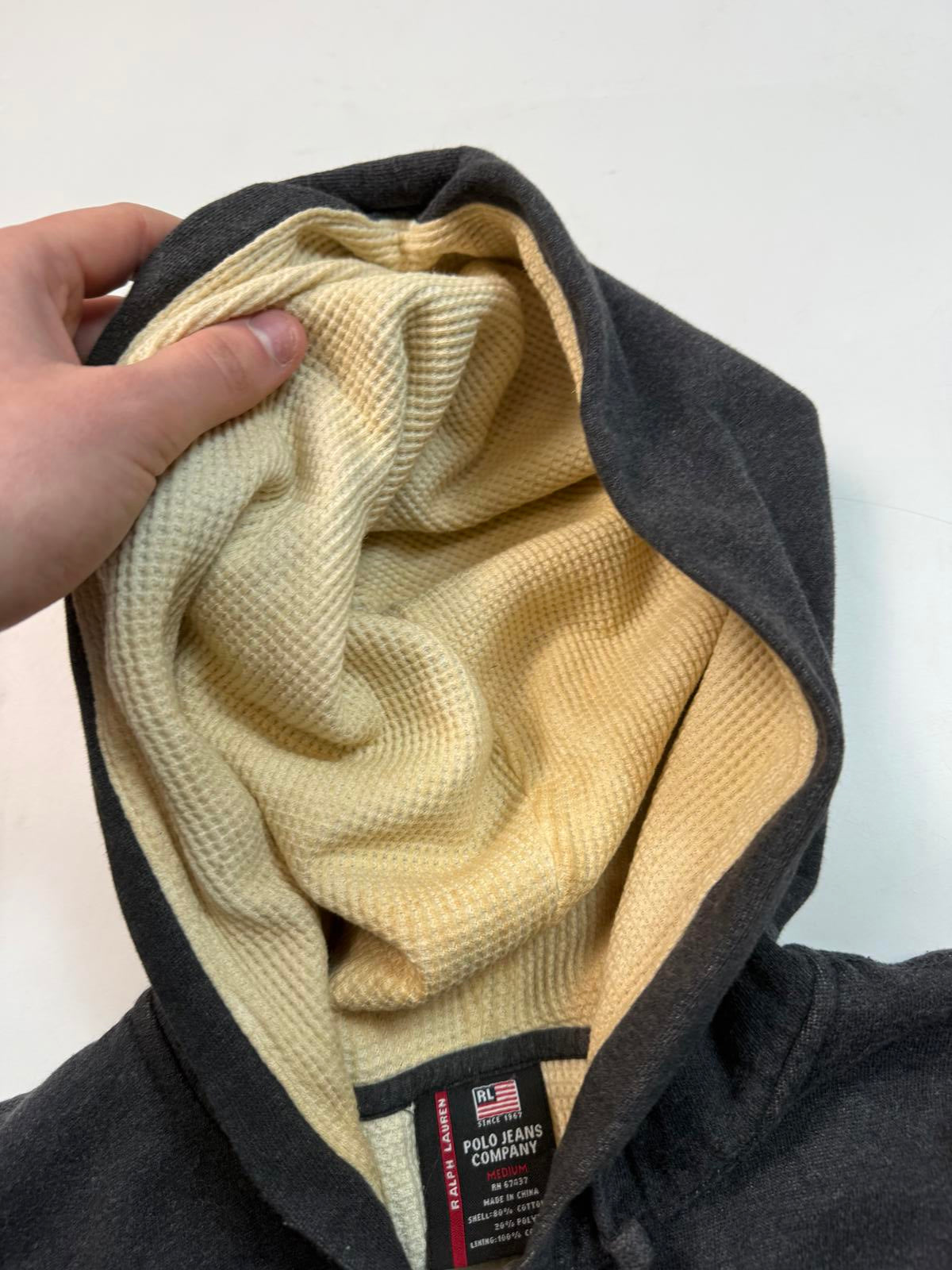 Vintage Ralph Lauren polo jeans co zip up hoodie (M)